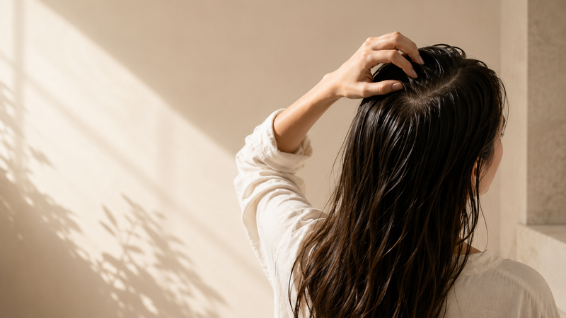 Scalp cu exces de sebum